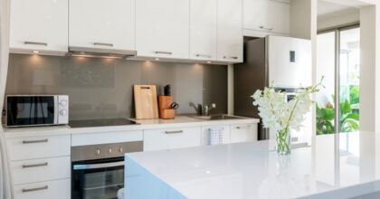 Kitchen splashback