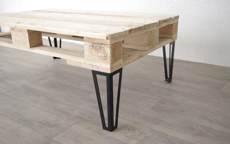 Pallet coffee table: 10 models to make yourself